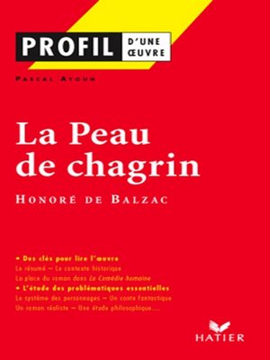 cover image of Profil--Balzac (Honoré de)